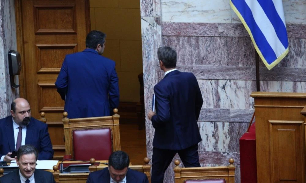 Γιατί αποχώρησε ο Κυριάκος Μητσοτάκης από την ολομέλεια στην ομιλία του Νίκου Παππά: "Δεν αναγνωρίζω τον...13-0"